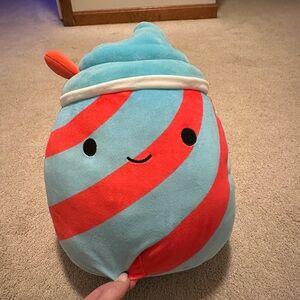 Squishmallows Vibrant Blue and Red Plush